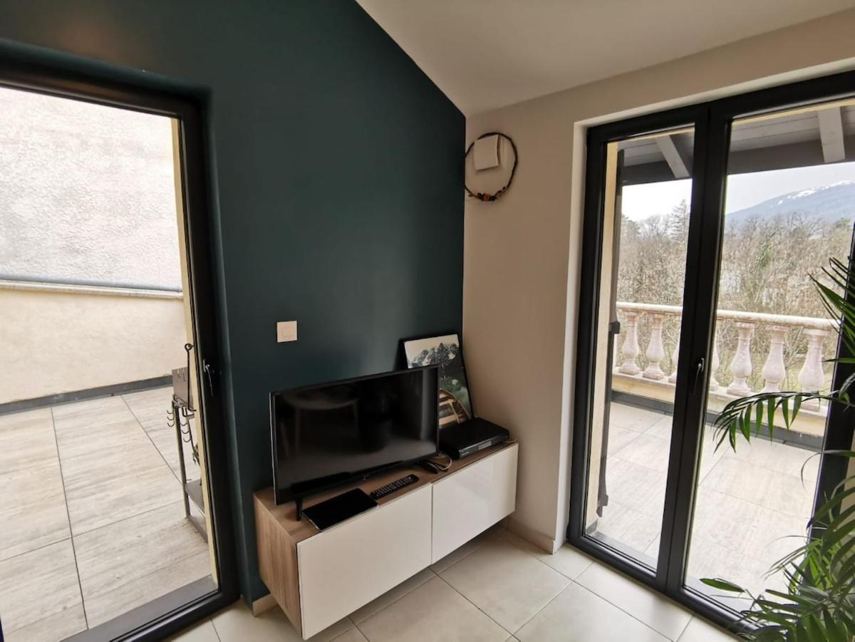Ferienwohnung Hebergeneve Les Terrasses Gex Exterior foto